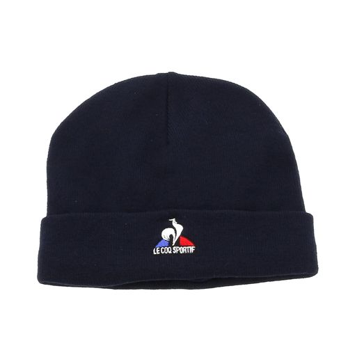 Bonnet Classique Le Coq Sportif Ess Bonnet N2 Bleu Marine Unique
