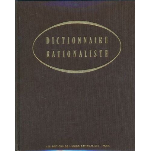 Dictionnaire Rationaliste