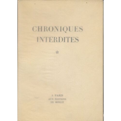 Chroniques Interdites