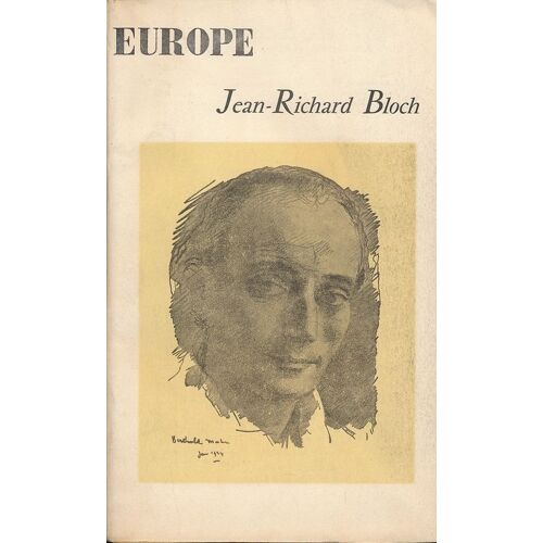 Revue Europe. Jean Richard Bloch
