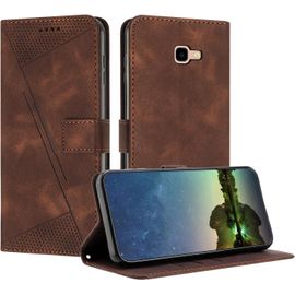 Sjzg-Etui Coque Pour Samsung Galaxy A5 2017 / A520, Coque De Telephone En Cuir De Première Qualité [Pochette De Portefeuille] Porte Carte Compatible Avec Coque Samsung A5 2017/A520 - Marron