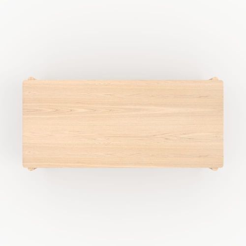 Table Rectangulaire En Bois De Frêne 6 Places