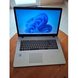 Asus R702U - 17.3" Intel Core i3 - Ram 8 Go - SSD 512 Go