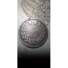 Pieces En Argent De 5 Francs De 1832