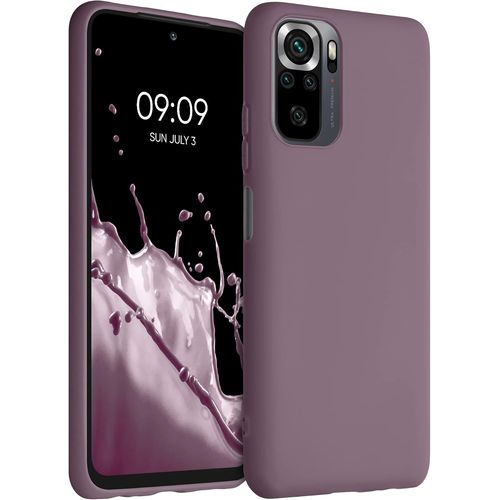 KAL-Housse Compatible Avec Xiaomi Redmi Note 10 / Note 10S Coque - Housse De Téléphone Protection Souple En Silicone - Raisin