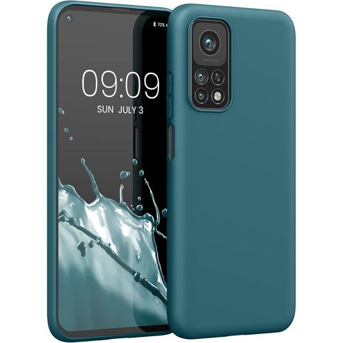 Housse Compatible Avec Xiaomi Mi 10T / Mi 10T Pro Coque - Housse De Téléphone Protection Souple En Silicone - Pétrole Mat