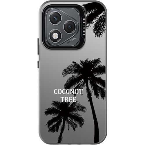KAL-Coque Pour Honor 400 Lite, Étui Téléphone Ultra Fine Antichoc Fleurs Animal Motif Design Housse Protection Slim Bumper Case Cover, Coconut
