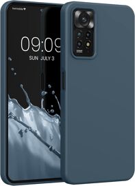 Housse Compatible avec Xiaomi Redmi Note 11 Pro/Note 11 Pro (5G) / Note 12 Pro (4G) Coque - Housse de téléphone Protection Souple en TPU Silicone - Ardoise foncée
