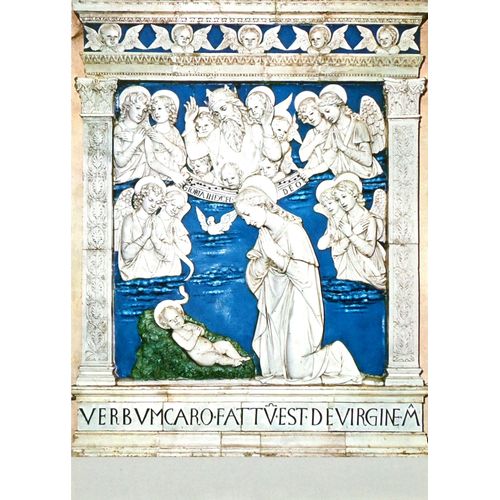 Della Robbia Andrea Lot Cartes Postales Tableaux Sculpture