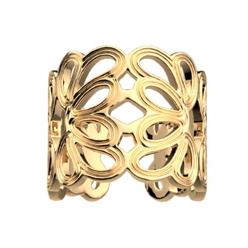 Bague Les Georgettes Flora Dorée T56