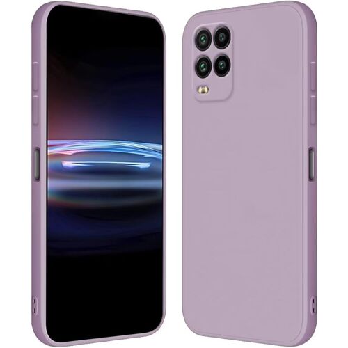 KAL-Coque Pour Xiaomi Mi 10 Lite (6.57" Inches) Étui En Silicone Tpu Souple - Herbe Violette