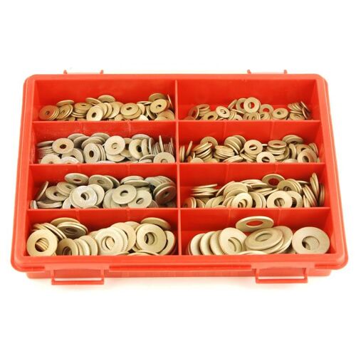 RONDELLES CONTACT ACIER ASSORTIMENT DE 615 RONDELLES
