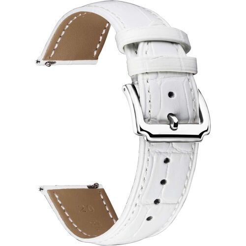 Kalanka-Bracelet De Montre En Cuir Véritable Remplacement Bracelets Montres À Dégagement Rapide Pour Homme Femme Avec 10 Couleurs (10mm,12mm,14mm,15mm,16mm, 17mm,18mm,19mm,20mm,21mm,22mm,23mm)