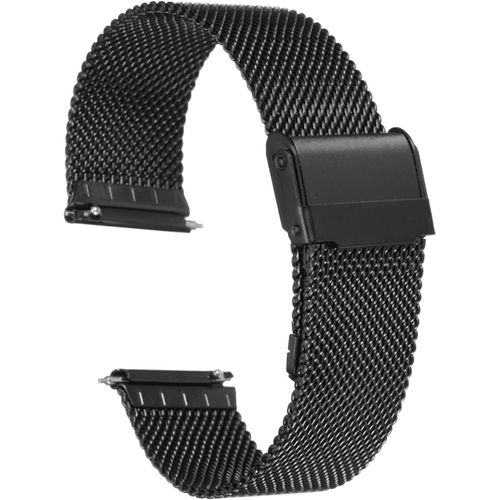 Bracelet De Montre En Maille En Acier Inoxydable 316l Dégagement Rapide Réglable Bracelet De Montre En Métal Pour Hommes Femmes.[U443]