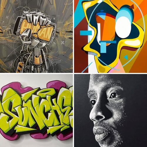 One4all Recharge Acrylique Couleur 161 Bleu Choc Moyen 30 Ml D'encre Pour Marqueur Permanent