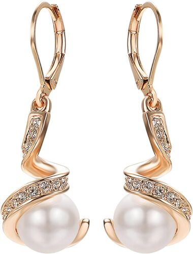 Vissen Boucles D'oreilles Pendantes Perle Femme En Zirconium Dormeuses Boucle Oreille Femme Fille Chic Bijoux Cadeau