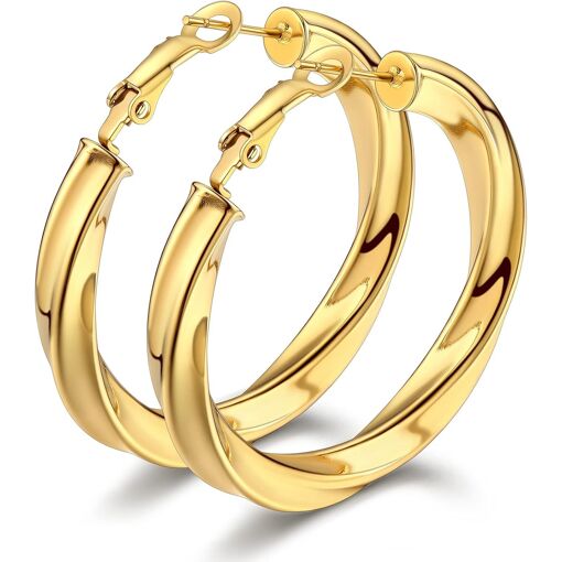 Boucles D'oreilles Dormeuses Boules 15 Mm - Plaqué Or 18 Carats, Marque Bijouxia, Neuves Avec étiquettes
