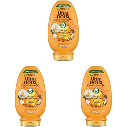 Kalanka-Ultra Doux Après-Shampooing Huile D'argan Camélia 250 Ml (Lot De 3) 