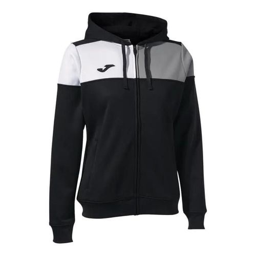 Veste De Survêtement Femme Joma Crew V - Noir/Gris/Blanc - 2xl - Football - Manches Longues - Multisport