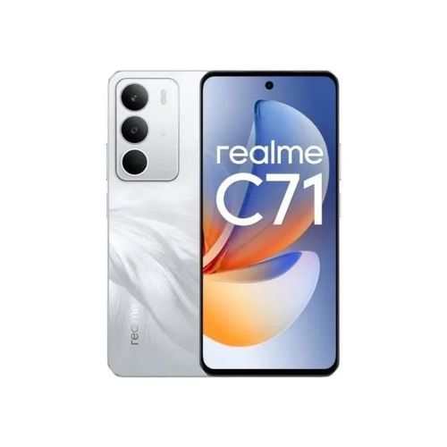 Smartphone realme C71 8GB 256GB 6.67" 120Hz NFC 6000mAh Blanco White Swan