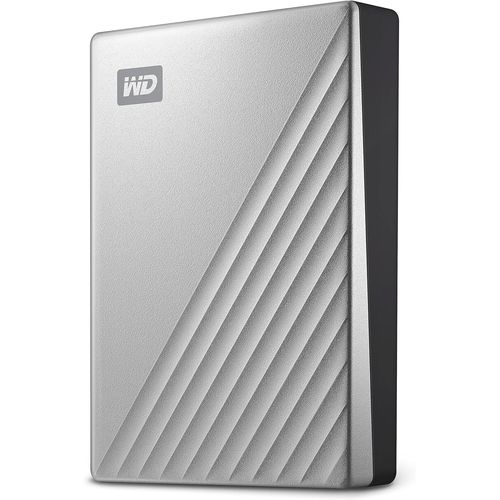 Loc-5To My Passport Ultra Pour Mac Disque Dur Externe Portable, Parfait Pour Sauvegarde Et Stockage, Sauvegarde Et Protection Par Mot De Passe, Prêt Pour Mac, Boîtier Métallique Épuré, Gris
