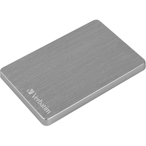 CLICKSELL-Store 'N' Go Disque Dur Externe En Aluminium Fin 2,5"" - 2 To Avec Usb 3.2 Gen 1 Et Connexion Usb-C Gris