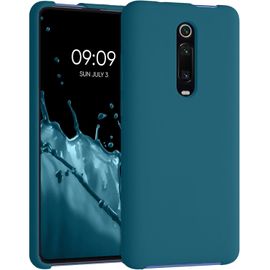 KAL-Housse Compatible Avec Xiaomi Mi 9T (Pro) / Redmi K20 (Pro) Coque - Housse De Téléphone Protection Souple En Tpu Silicone - Pétrole Mat