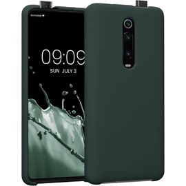 KAL-Housse Compatible Avec Xiaomi Mi 9T (Pro) / Redmi K20 (Pro) Coque - Housse De Téléphone Protection Souple En Tpu Silicone - Vert Mousse