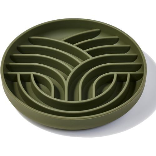 Kalanka-Gamelle Anti Glouton(Arbre De Vie) En Silicone Avec Fond Antidérapant Et Ventouse,Gamelle Anti Glouton Non Toxique Pour Chats Et Chiens De Taille Moyen