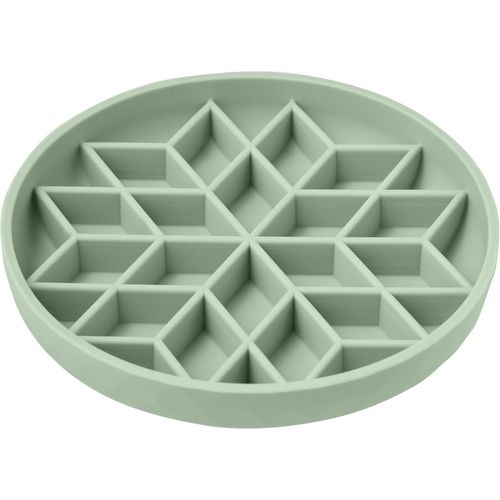 Gamelle Anti Glouton(Arbre De Vie) En Silicone Avec Fond Antidérapant Et Ventouse,Gamelle Anti Glouton Non Toxique Pour Chats Et Chiens De Taille Moyen