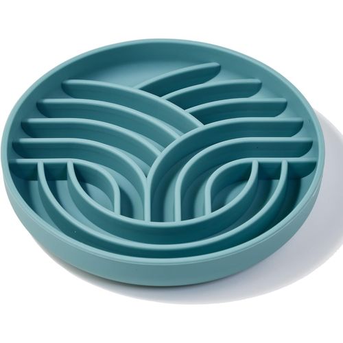 Gamelle Anti Glouton(Arbre De Vie) En Silicone Avec Fond Antidérapant Et Ventouse,Gamelle Anti Glouton Non Toxique Pour Chats Et Chiens De Taille Moyen