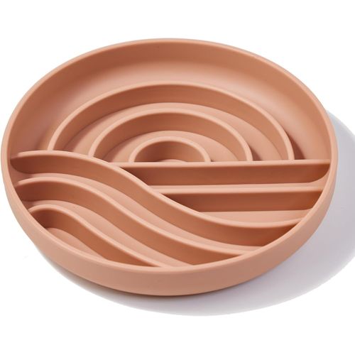 Gamelle Anti Glouton(Arbre De Vie) En Silicone Avec Fond Antidérapant Et Ventouse,Gamelle Anti Glouton Non Toxique Pour Chats Et Chiens De Taille Moyen