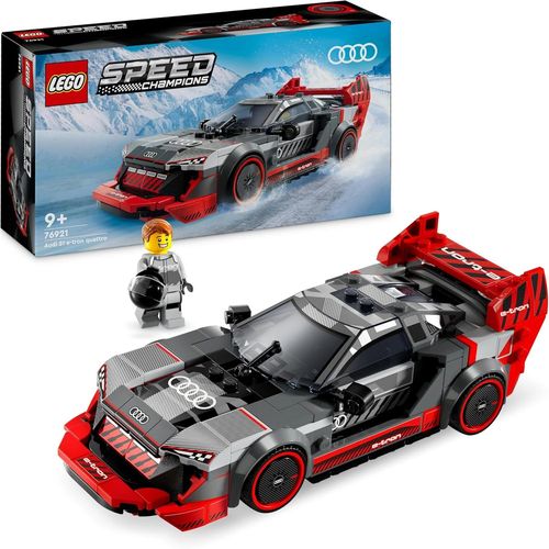 KALANKA-Speed Champions Voiture de Course Audi S1 e-Tron Quattro Véhicule Jouet, Set de Construction pour Enfants, Idée Cadeau pour Garçons et Filles Dès 9 Ans, Jeu en Autonomie, Déco pour Chambre 76