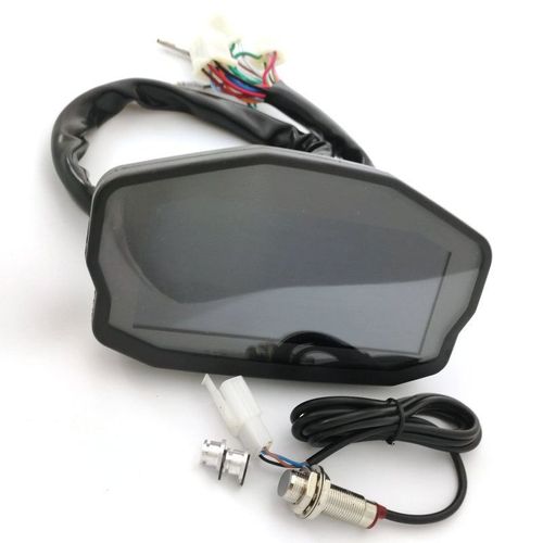Moto Modifiée Avec Écran Lcd Couleur, Vitesse Réglable De 1 À 6 Vitesses, Carburateur À Injection Électronique, Compatible Avec Tous Les Types De Véhicules.
