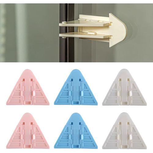 Kalanka-Bloque Porte Coulissante, 6 Pièces Bloc Porte Coulissante, Bloque Porte Bébé, Bloc Baie Vitrée Coulissante, Aucune Clé Requise, Pour Protection De La Sécurité À Domicile