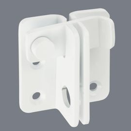 Derbway Lot De 10 Loquets De Porte à Double Rouleau Avec Vis, Loquet D'armoire Pour Meubles De Maison, Placard