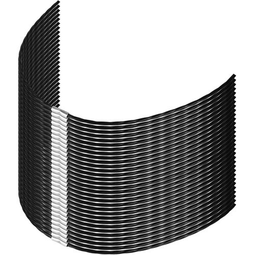 30 Pieces of Cutting Wire,F016800431 Brush Cutter Wire,Diameter 3.5 mm,Wire Length 37 cm,Strimmer Wire for Bosch AFS 23 to 37 Inch Brushcutter