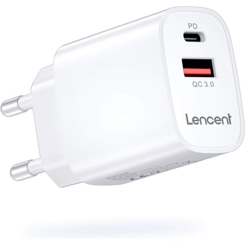 Pd Chargeur Prise Usb C,18w Chargeur Secteur Mural Usb 2 Ports Pour Iphone 12 Pro Max Mini Se 2020 11 X Xs Xr 8 Plus Ipad Air Pro Galaxy S20 Ultra Fe Note 20 10 Pixel 5 4xl