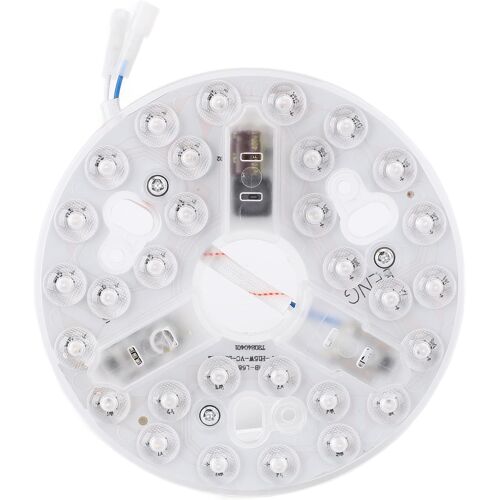 Remplacement De Lumiere Led De Ventilateur De Plafond De 5,3"",15w 3000k 4200k 6500k 3 Couleur Dimmable Mit De Lumiere Led Pour Le Panneau De Remplacement De Lumiere Du