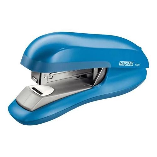 Rapid Fashion F30 Agrafeuse 30 Feuilles 24-6, 26-6 Acier, Plastique Abs Bleu Clair