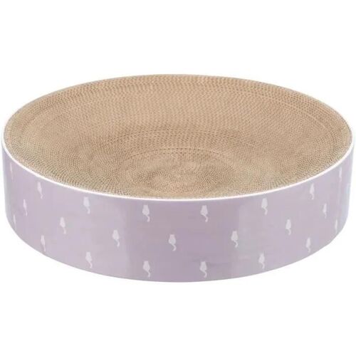 Lit Griffoir Pour Chat - Trixie - Lilly - Carton - Violet - Taille Unique