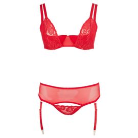 Ensemble Rouge Decouvrable Avec Pj 100d Taille L