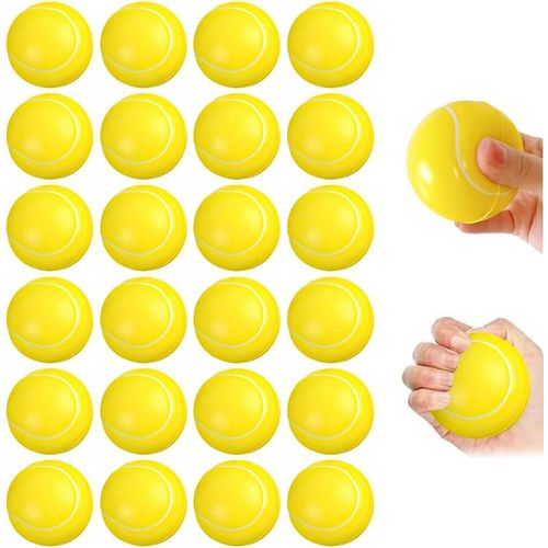 Checarzhn--No1-Balles De Tennis En Mousse, 24 Balles De Tennis Souples