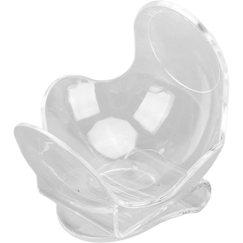 Checarzhn--No1-Clip De Support De Balles De Tennis, Support De Clip De Taille De Balle De Tennis Abs Robuste Pour Le Sport (Transparent)