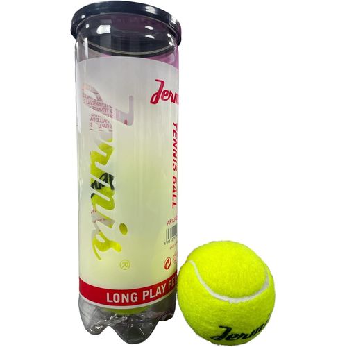 Checarzhn--No1-Lot De 3 Balles De Tennis Extra Résistantes Dans Un Tube, Durabilité Et Performance Optimales, Idéales Pour Tous Les Terrains