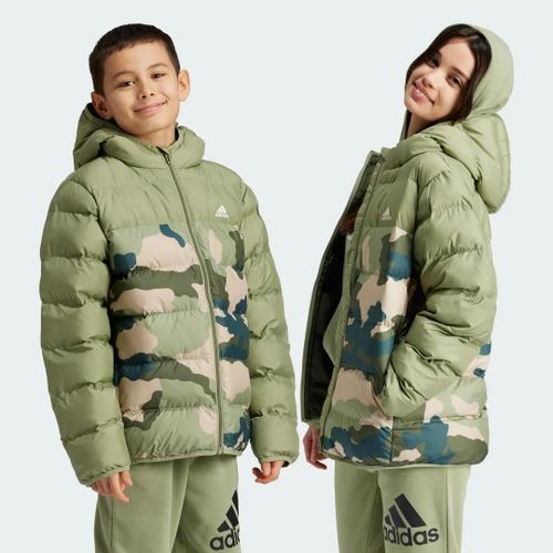 Doudoune Duvet Synthétique Imprimé Intégral Adidas - Tent Green / Night Cargo - 14-15a