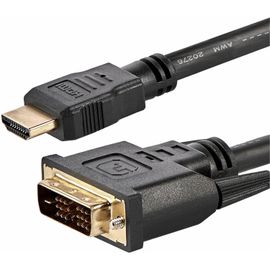 ERYI-Câble Adaptateur Hdmi À Dvi De 1,8M - Bidirectionnel - Adaptateur Hdmi À Dvi Ou Dvi À Hdmi Pour Votre Moniteur D'Ordinateur (Hdmidvimm6)