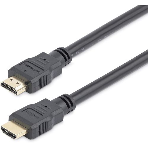 StarTech.com Câble HDMI 2m - Câble HDMI 4K Haut Débit avec Ethernet - Vidéo UHD 4K 30Hz - Câble HDMI 1.4 - Moniteurs, Projecteurs, Téléviseurs et Écrans Ultra HDMI - Cordon HDMI Noir - M/M (HDMM2M)