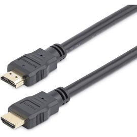 StarTech.com Câble HDMI 2m - Câble HDMI 4K Haut Débit avec Ethernet - Vidéo UHD 4K 30Hz - Câble HDMI 1.4 - Moniteurs, Projecteurs, Téléviseurs et Écrans Ultra HDMI - Cordon HDMI Noir - M/M (HDMM2M)