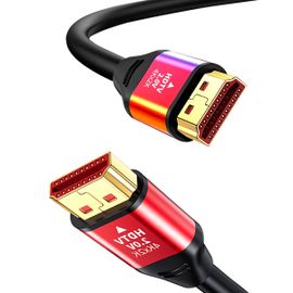 SHIBA-cable hdmi 2.0-2M câbles hdmi HD 4k 60hz 18Gbps supportant le format 3D Convient aux ordinateurs portables, moniteurs, proje[3
